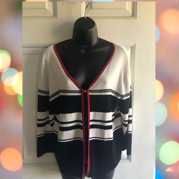 Black & White Sweater/Jacket - Picture 1 of 3